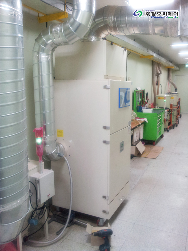 다류식품 생산제조시 발생 식품입자 집진 MS-500H HEPA 사진 2
