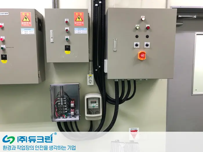 가스오븐시설 집진설비 사진 3