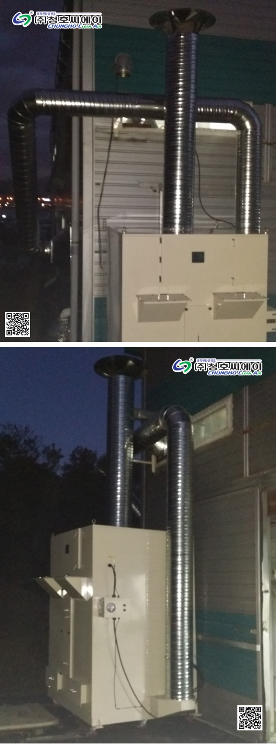 화학물질 및 화학제품 제조시 발생 VOC, 흡착화학물 집진 사진 2