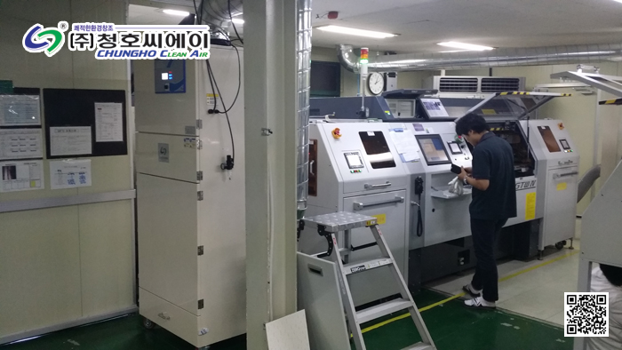 기판 레이저 가공시 발생하는 분진제거 사진 2