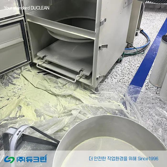 PCB가공 분진 필터교체 사진 4