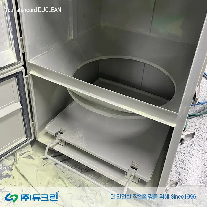 PCB가공 분진 필터교체 사진 3