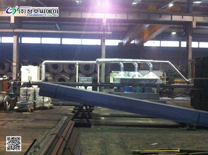 산업용집진기 케이싱,주철 절단,연마 분진 제거 AP-1000 사진 1