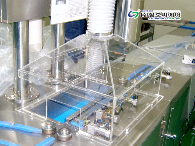 의료기제조 공정시 발생 냄새제거 집진기 사진 1