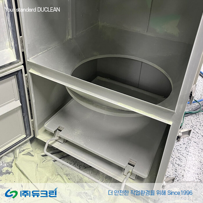 PCB 기판 가공 시 발생하는 흄, 분진 제거 집진기 필터 교체 및 클리닝 사진 3