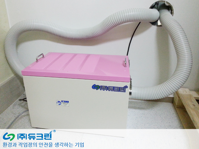 납땜 작업시 발생 흄, 연기, 냄새 포집 사진 1